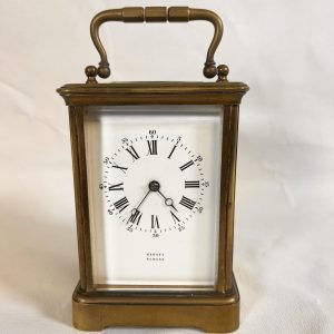 A Brass Carriage Clock Made By Richard Hardy Of Newark C.1825