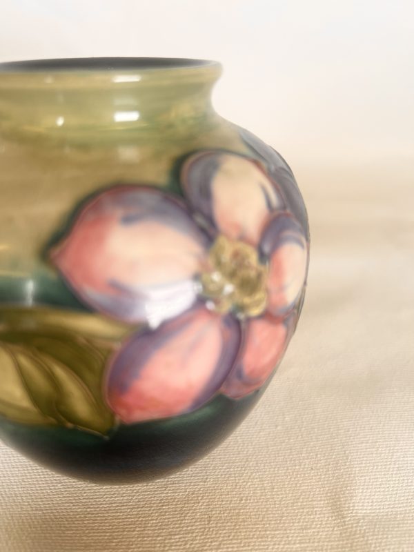 A Really Good Walter Moorcroft Clematis Vase - Image 7