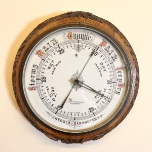 Large Antique Lloyd Payne And Amiel Aneroid Barometer