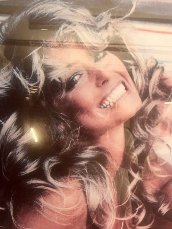Original Vintage Farrah Fawcett Majors Red Swim Suit The Best Selling Poster Of All Time Signed - Image 3