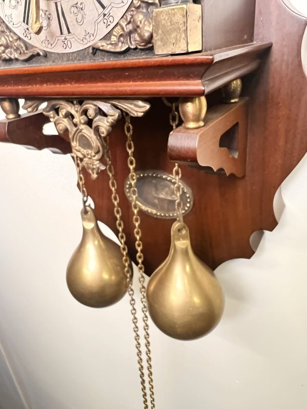 A Vintage Zaanse Clock Crafted Circa 1960 By Wuba (Warmink) From The Netherlands - Image 2