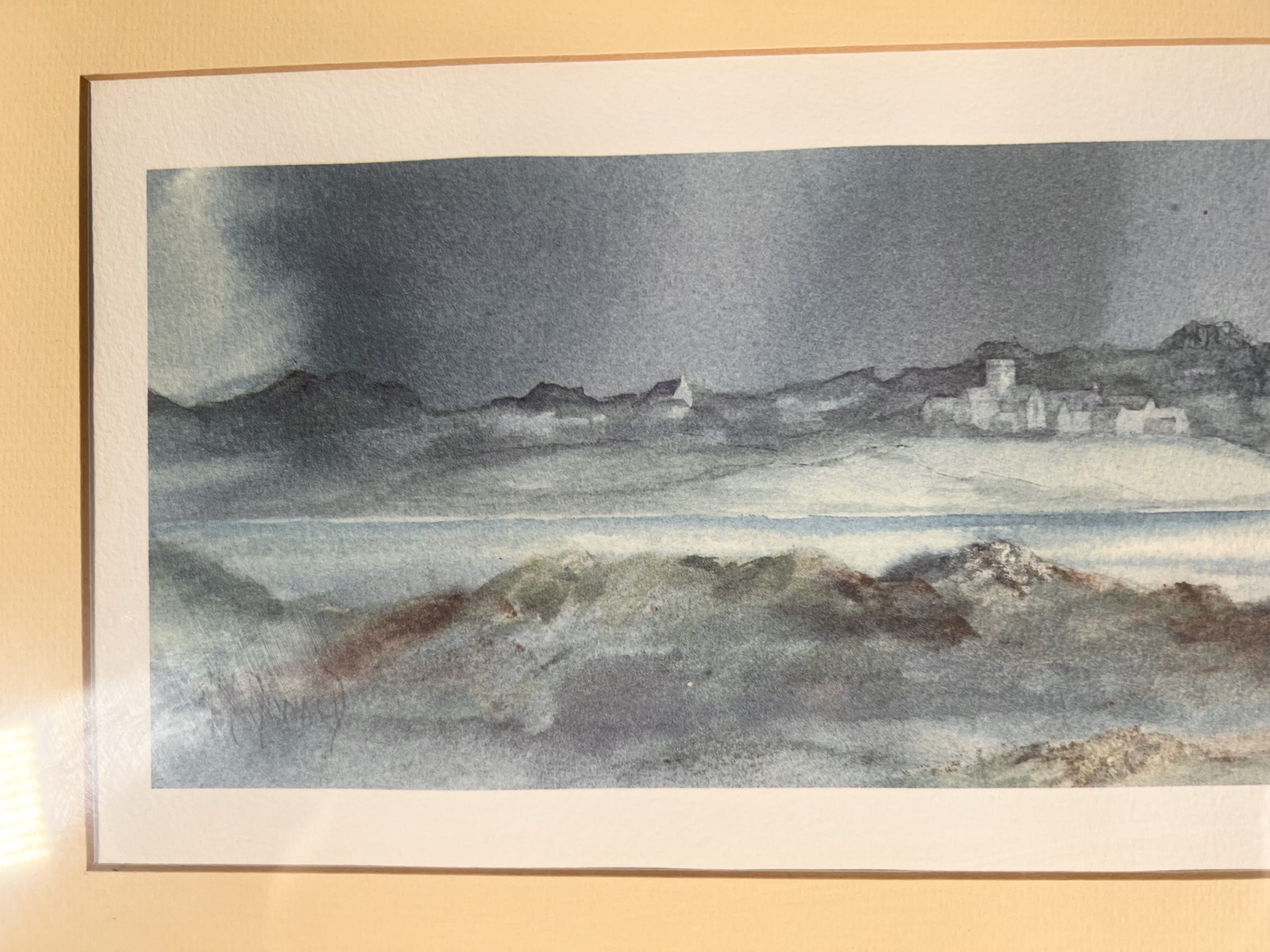 ‘Across to Iona’ Limited Edition Pencil Signed Print Number 347 Of 850 By The Artist Gillian McDonald - Image 2