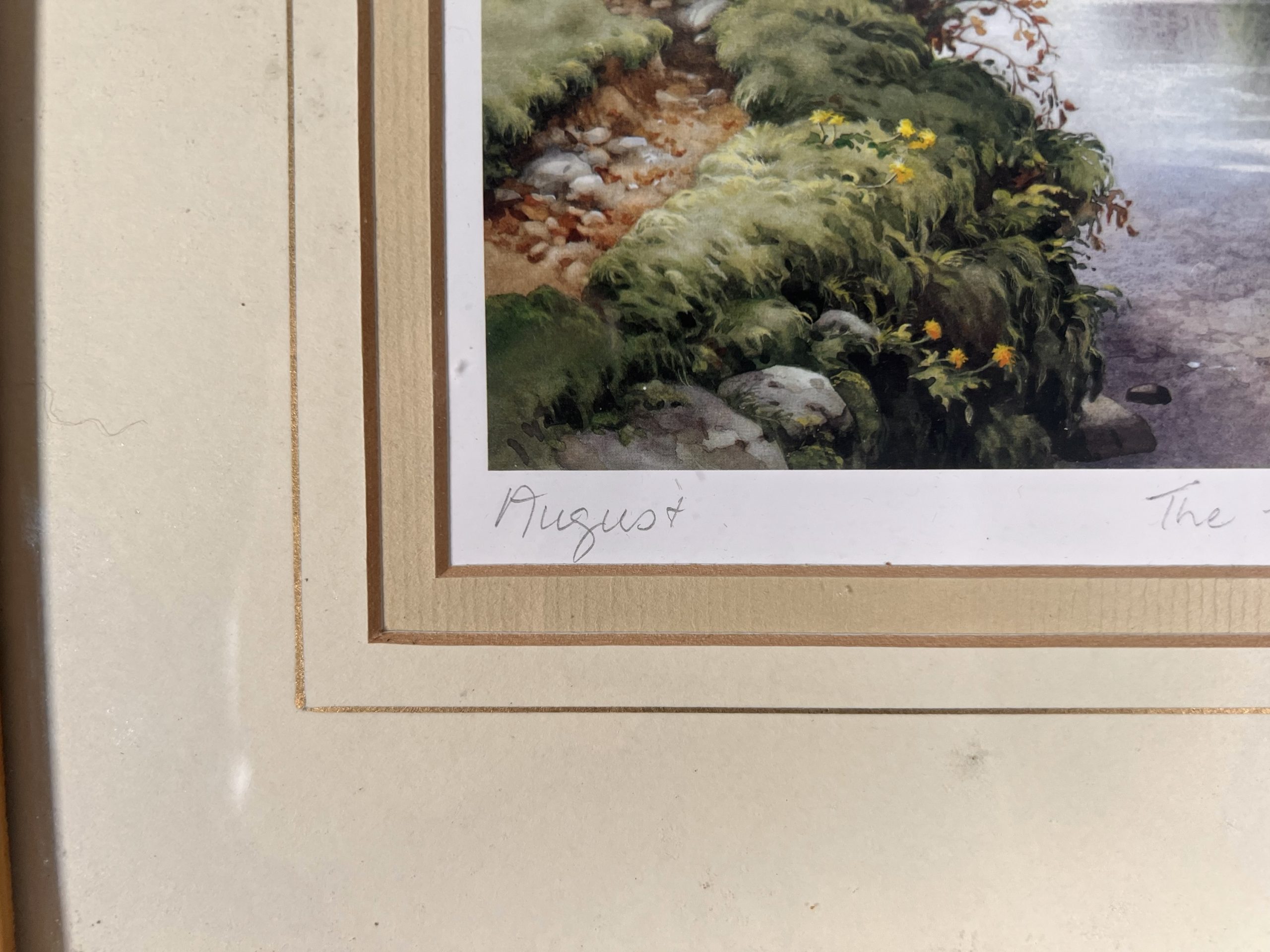 Judy Boyes "The Riverside Path" to Dungeon Ghyll Pencil Signed Lower Right - Image 5