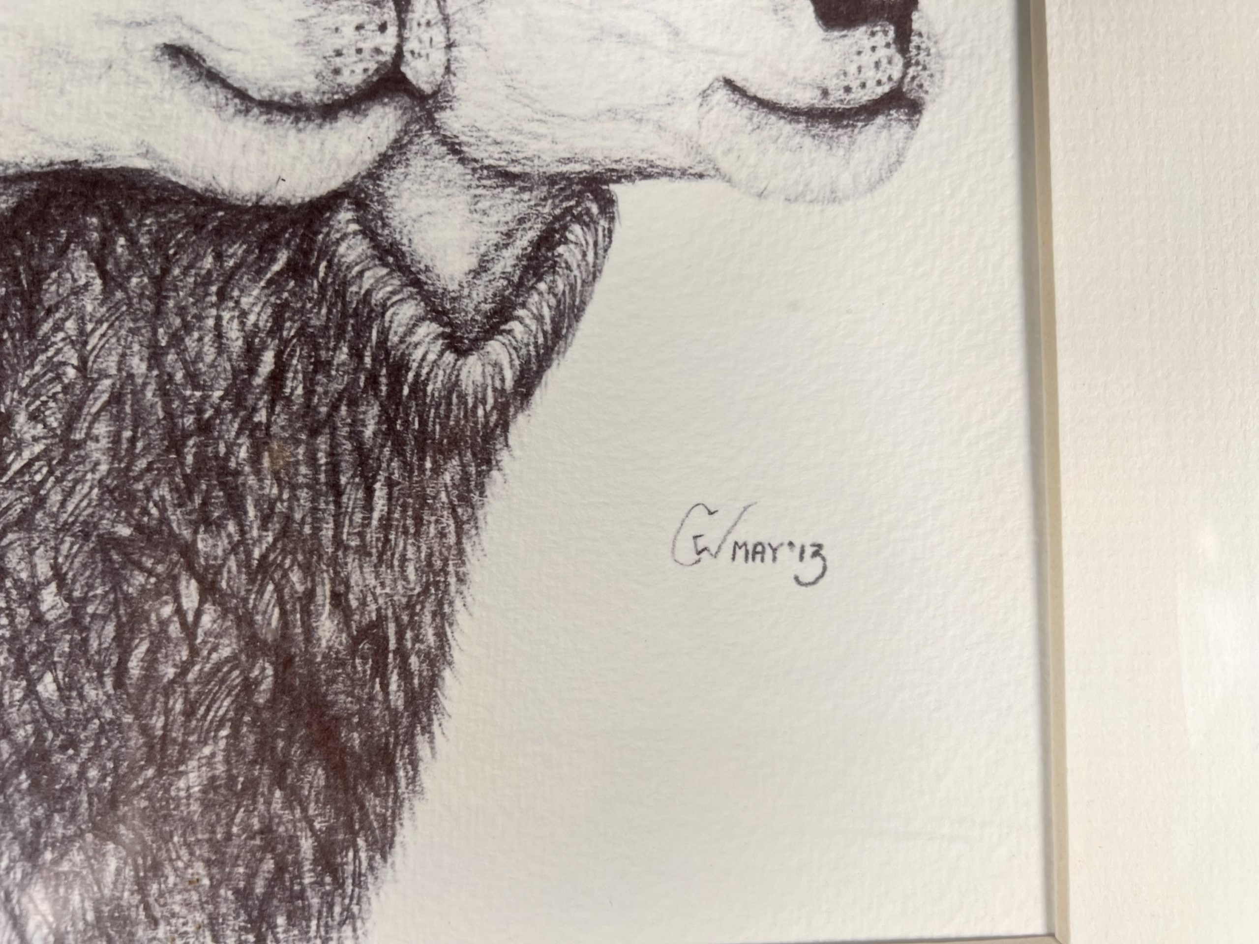 Embrace The Charm Of These Three Enchanting Sheep In Black And White - Image 3