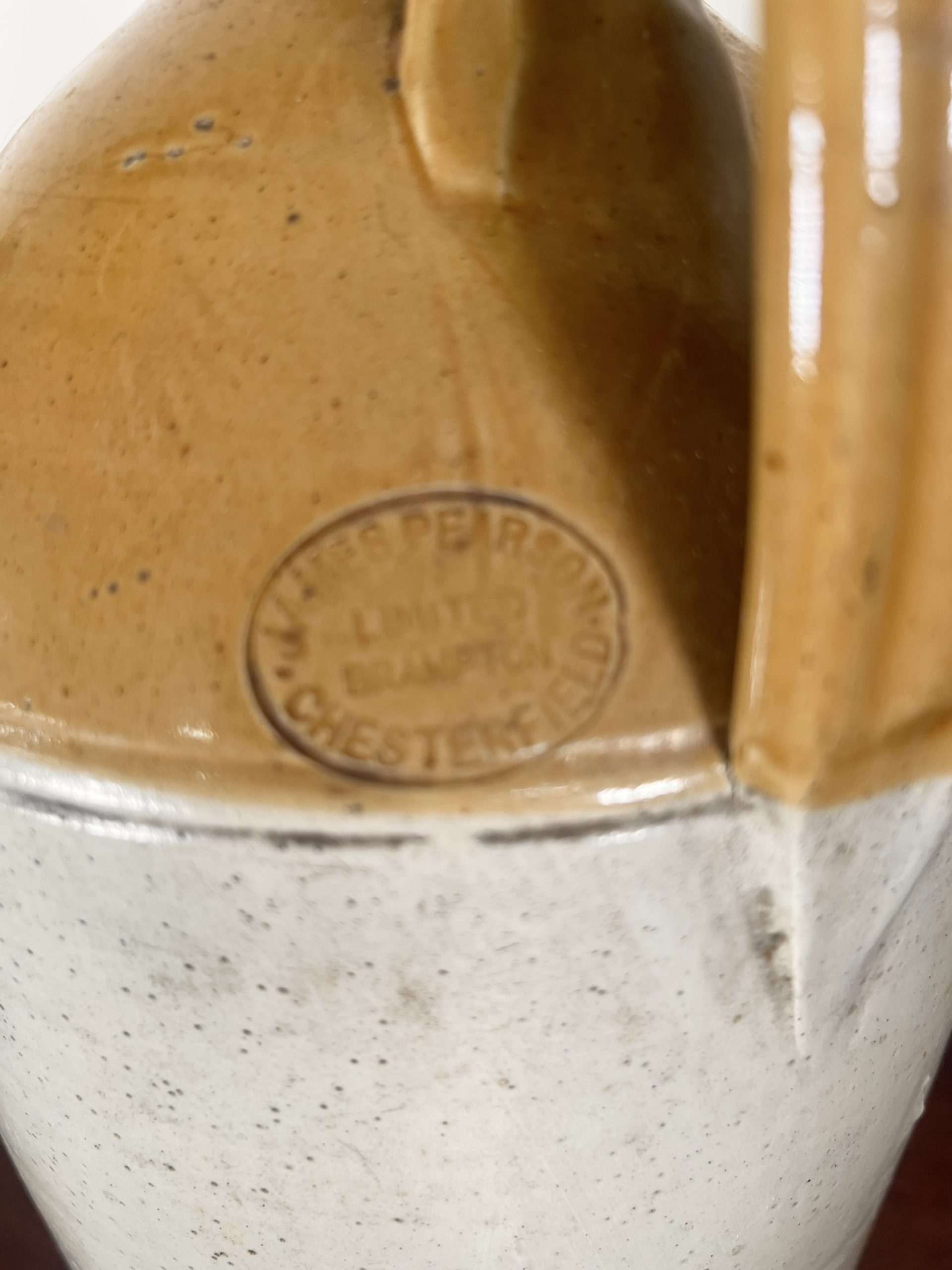 Vintage James Pearson Chesterfield Ltd Brampton Visol Disinfectant Jug - Image 3