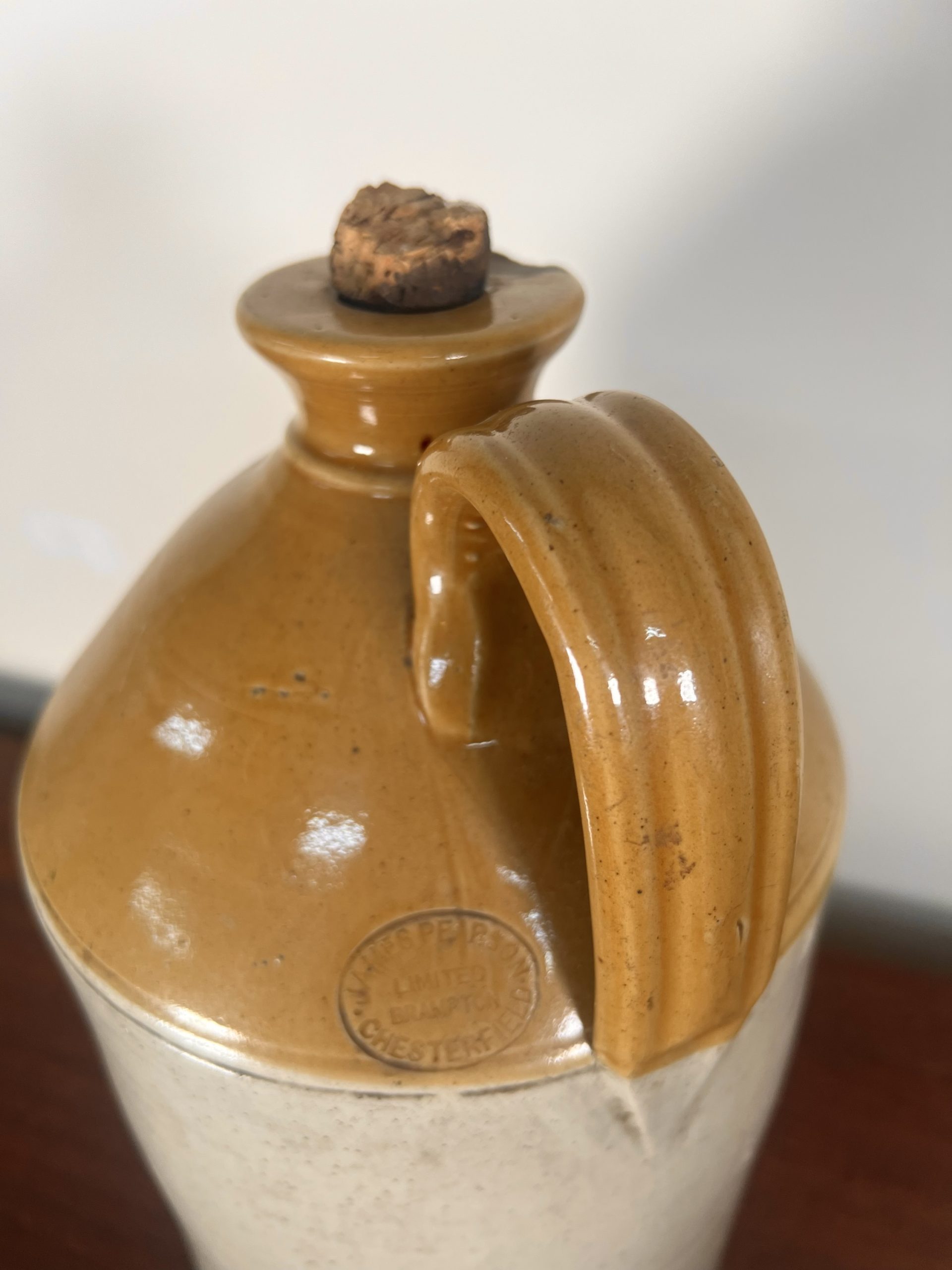 Vintage James Pearson Chesterfield Ltd Brampton Visol Disinfectant Jug - Image 4