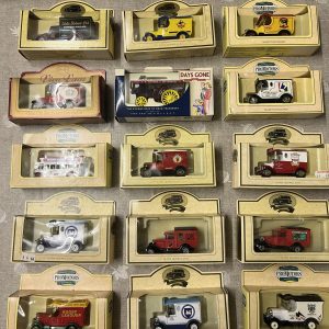 A Collection Of Fifteen Franklin Mint-Pro Motors-And“Days Gone” Boxed Vans All Mint