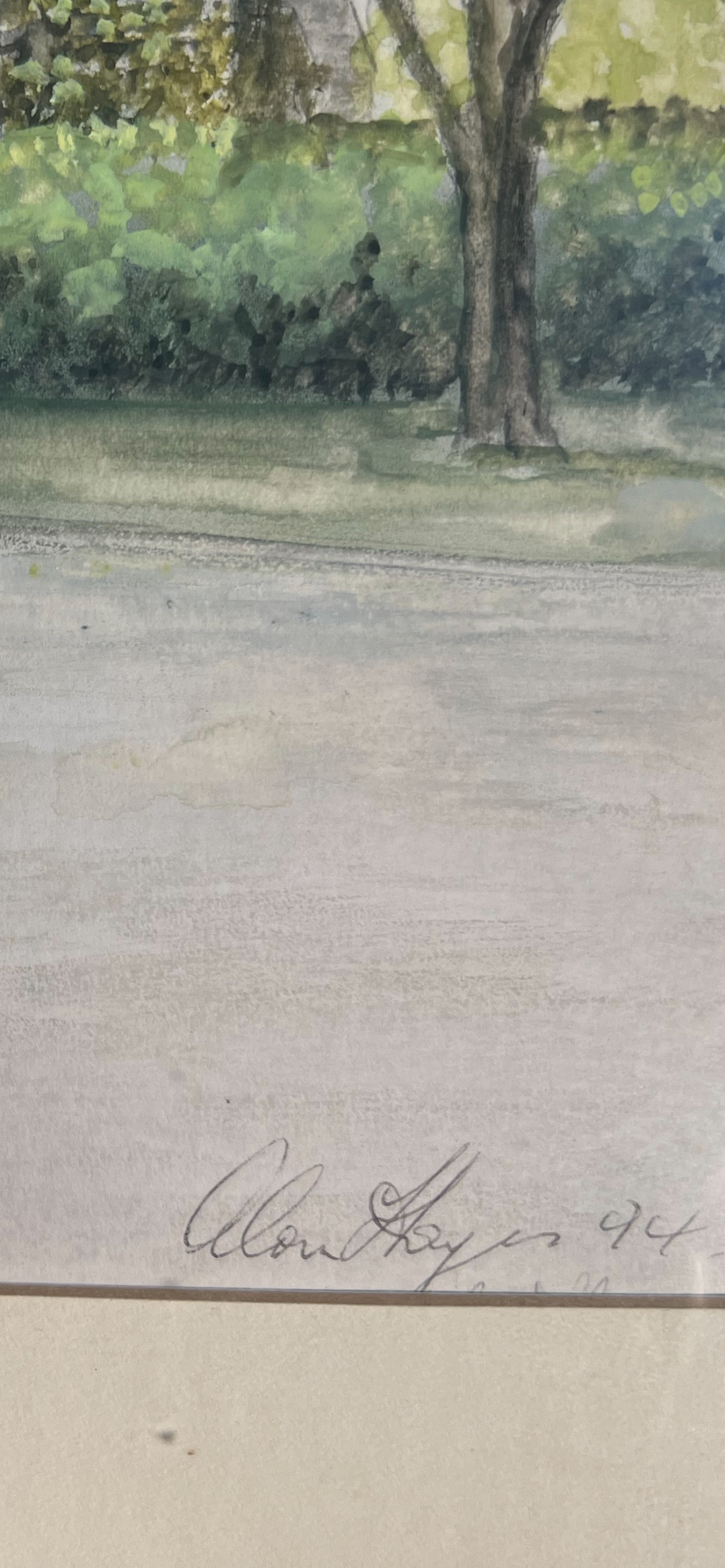 Own a Piece of Parbold's Heart: An Exquisite Painting by Alan Heyes - Image 7