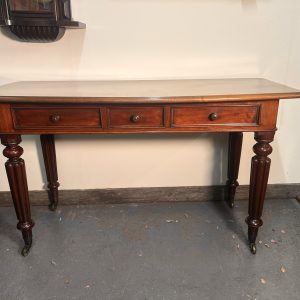 Graceful And Elegant Antique English Writing Desk/Hall Table C1840