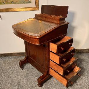 Victorian Oak Davenport Writing Desk – Circa 1870