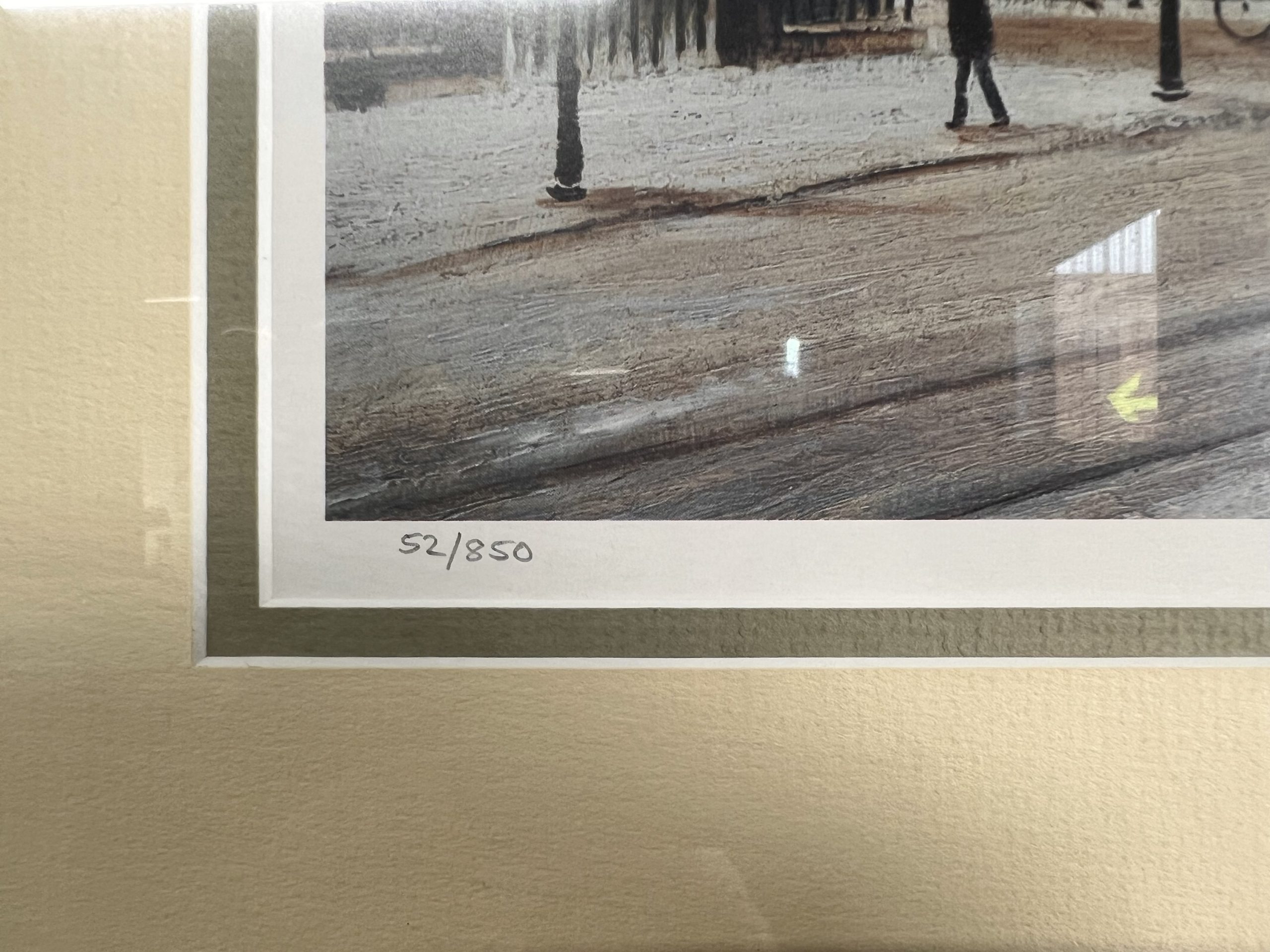 Arthur Delaney – Crown Courts, Minshull Street, Manchester With Trams In The Snow - Image 6