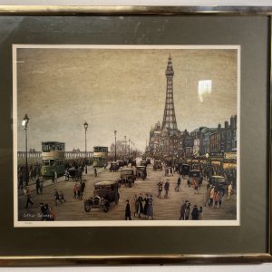 The Golden Mile And The Tower, Blackpool By Arthur Delaney