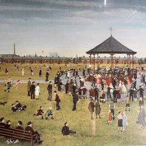 Tom Dodson – Dancing in the Park – Pencil Signed - With Studio Arts Embossed Stamp