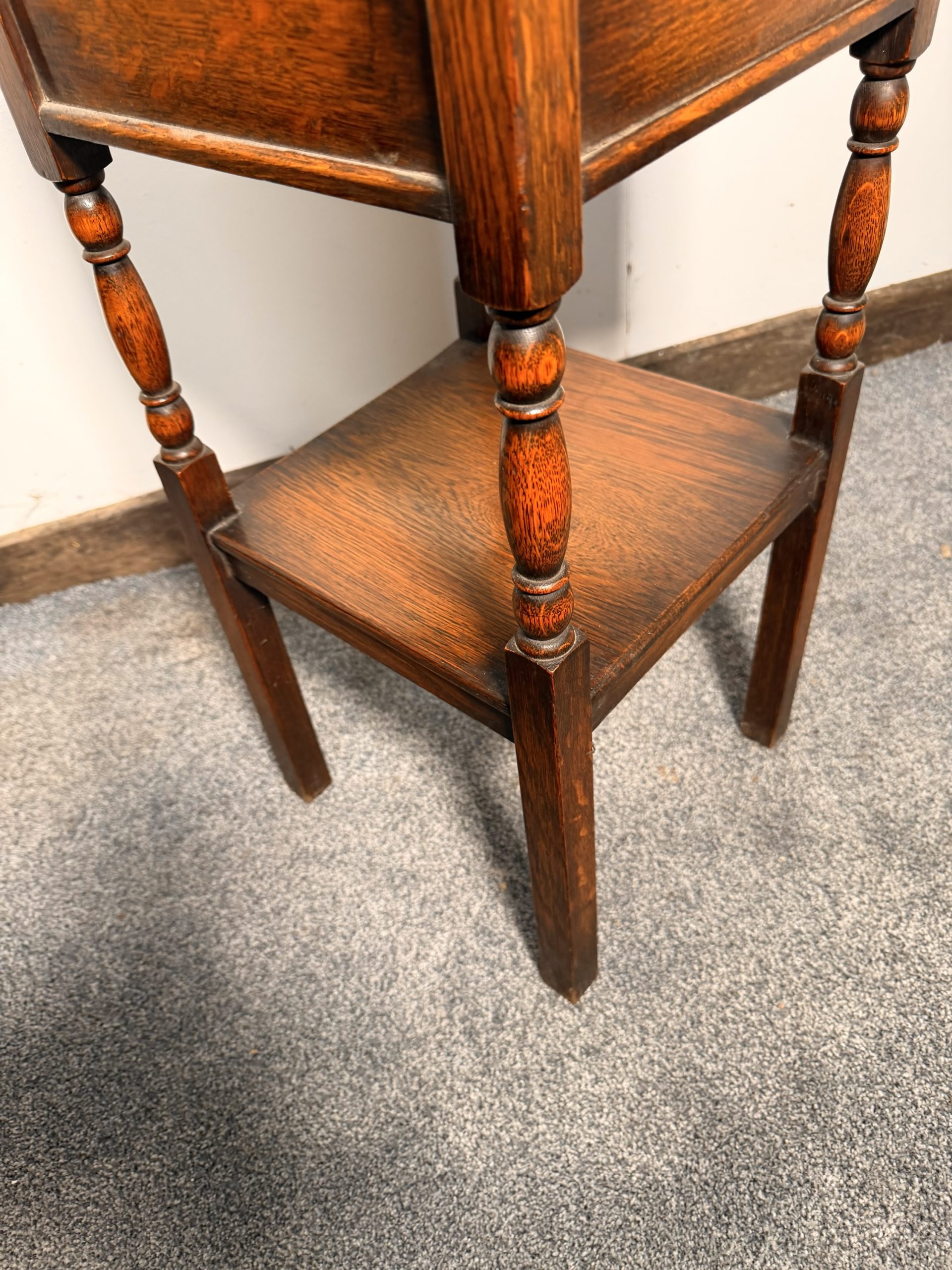 Edwardian Arts & Crafts Oak Framed Planter – In the Manner of Shapland And Petter - Image 4