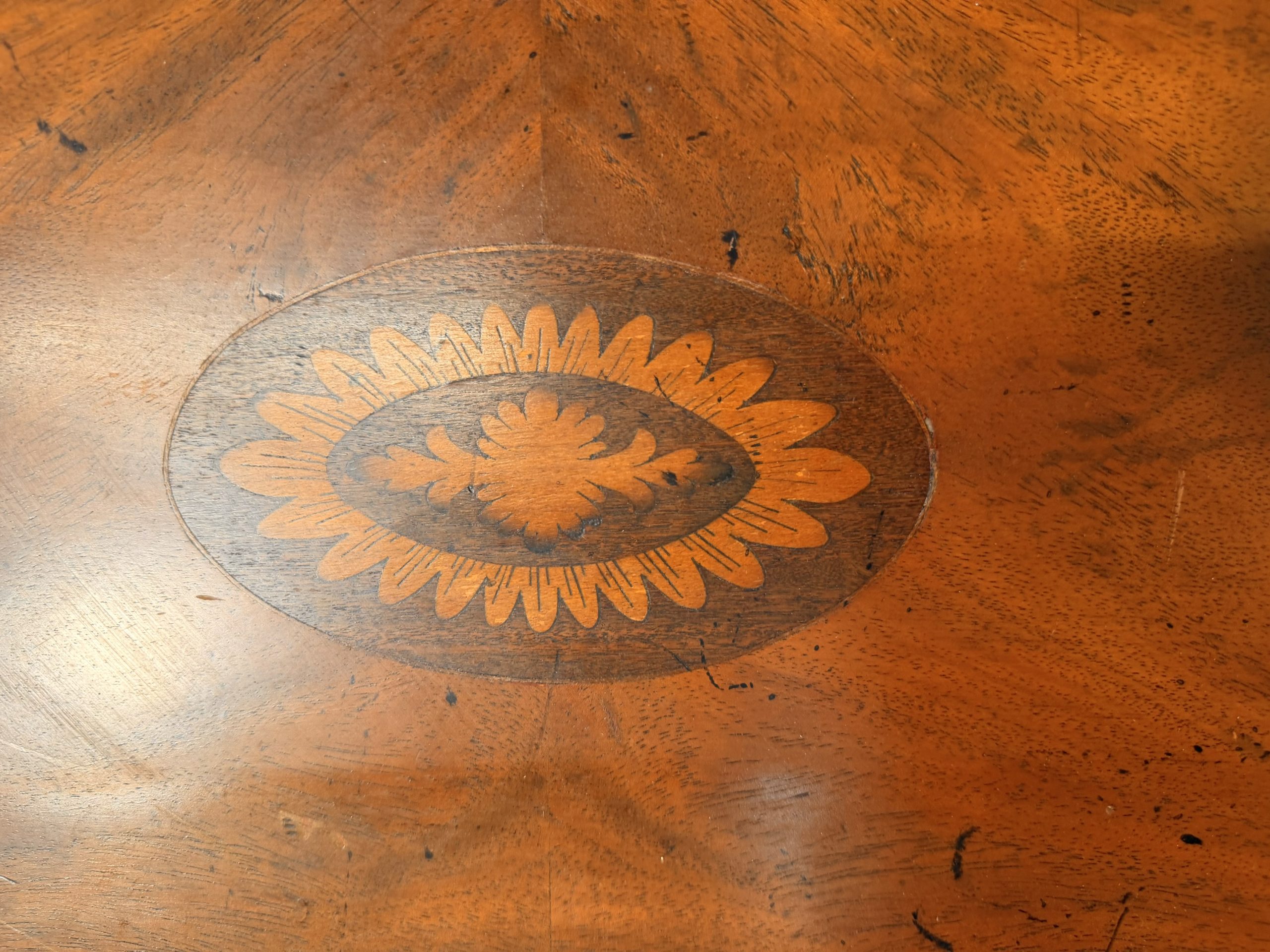 An Impressive George III Style Inlaid Mahogany Bureau Bookcase - Image 6