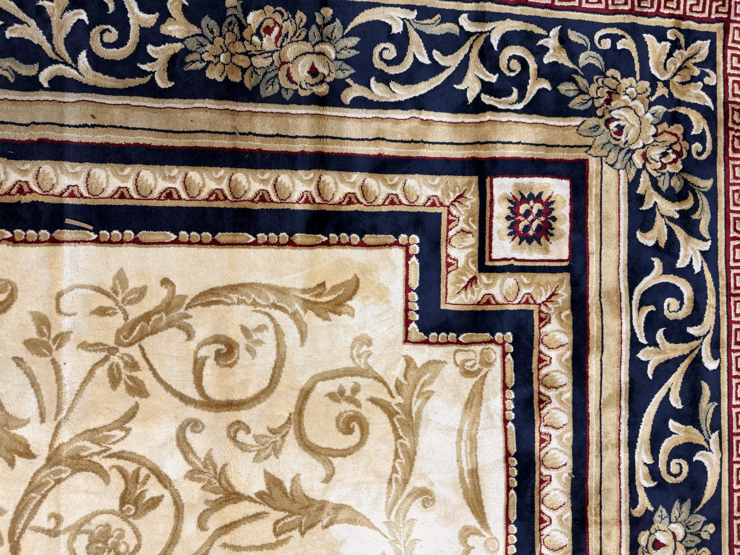 Aubusson-Style French Wool Flat-Weave Rug – 4800 × 2700cm - Image 2