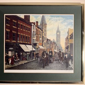 Tom Dodson 'Fishergate Preston', Pencil Signed With Fine Art Trade Guild Blindstamp