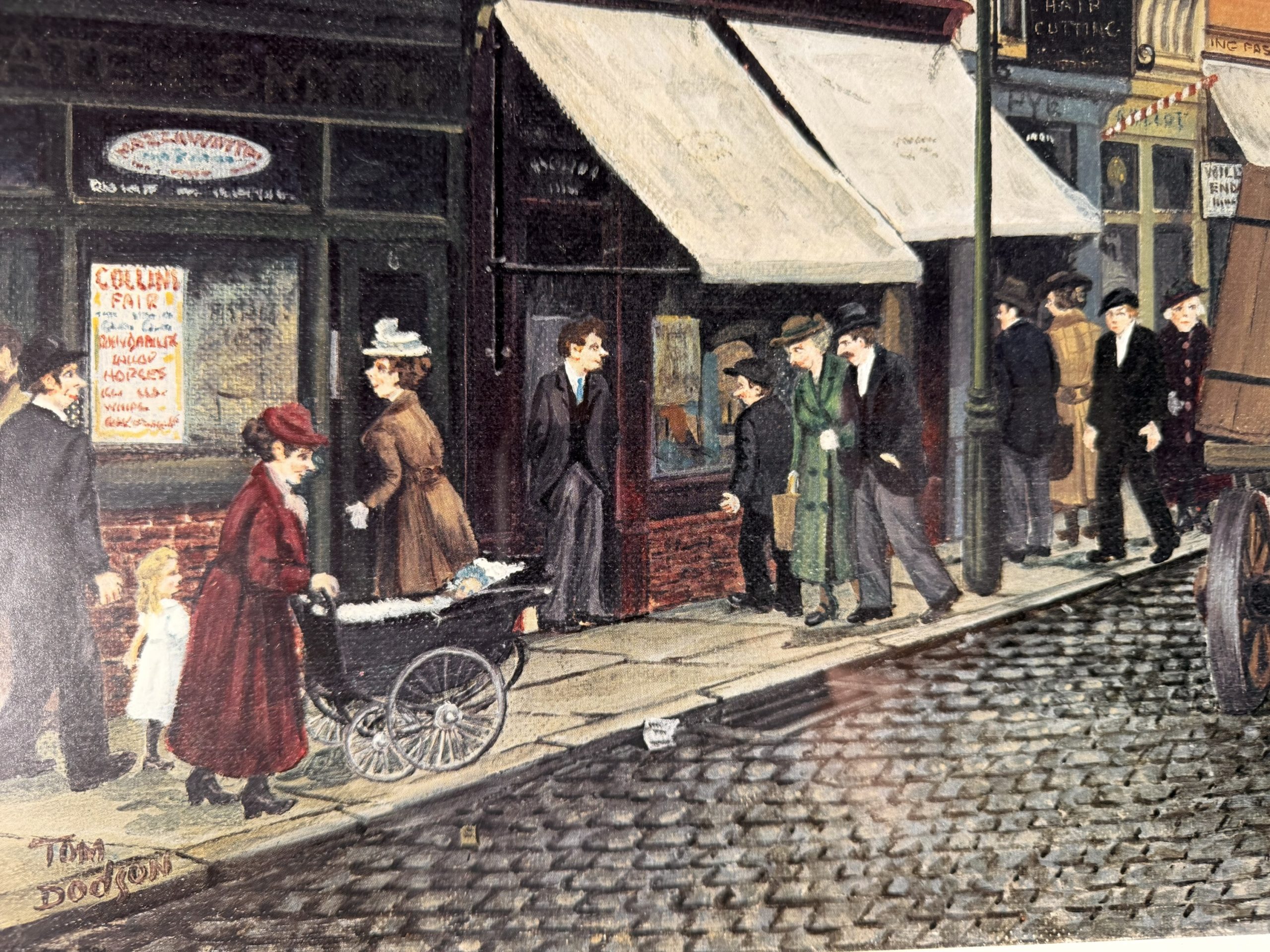Tom Dodson 'Fishergate Preston', Pencil Signed With Fine Art Trade Guild Blindstamp - Image 5