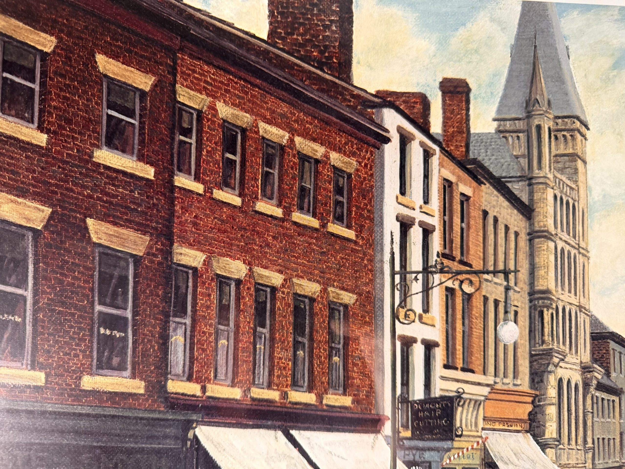 Tom Dodson 'Fishergate Preston', Pencil Signed With Fine Art Trade Guild Blindstamp - Image 6